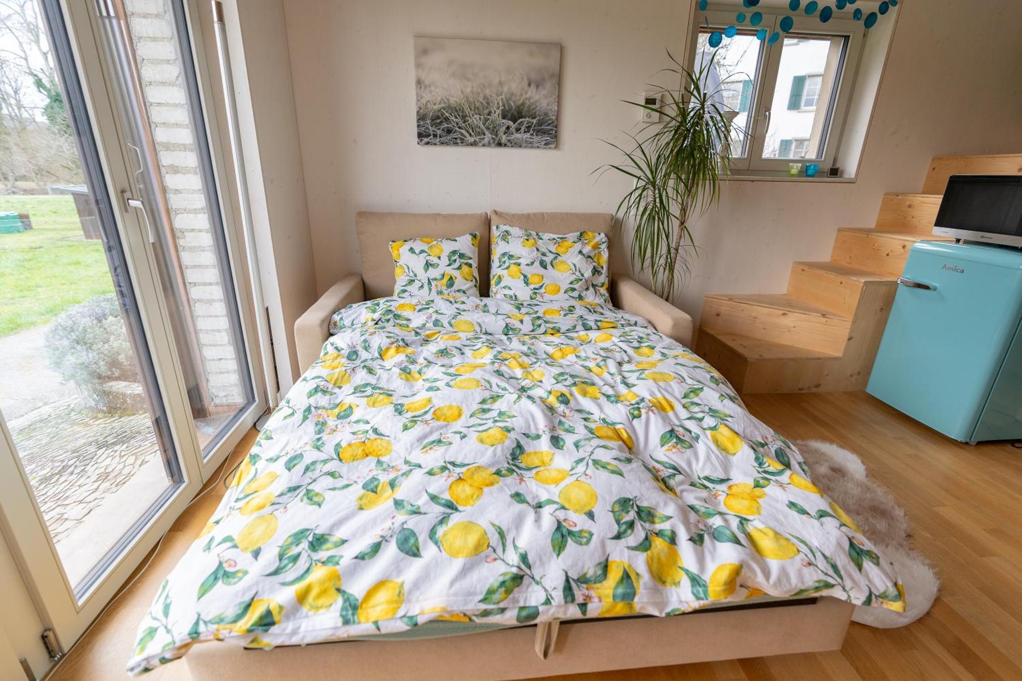Tiny House Chez Claudine - Relaxen, Workspace, Naehe Thermen, Netflix, Free Parking & Wifi Brugg  Extérieur photo